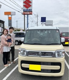 H様　ご納車おめでとうございます！